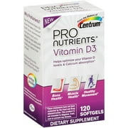 PRONUTRIENTS - VITAMIN D PRONUT-VITAMIN D VITAMINS AND NUTRITIONALS