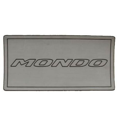 Moomba Boat Non-Skid Deck Mat 116253 | Mondo AquaTrac Gray Black