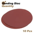 thumbnail image 3 of 10pcs 10-Inch Sanding Discs, 800 Grits Aluminum Oxide Hook and Loop Stick Back Sandpapers, No-Hole Round Wet/Dry Sander Papers, Sand Auto Car Paint, Wood, Metal, 3 of 7