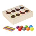 thumbnail image 3 of Juegos de clasificación Montessori, juguete sensorial colorido para niños de 2, 3 y 4 años, regalos de vacaciones, juguete cognitivo de Color, juguete, 3 of 9