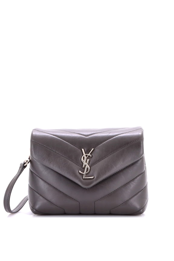 Pre-Owned Loulou Shoulder Bag Matelasse Chevron Leather Toy By Rebag