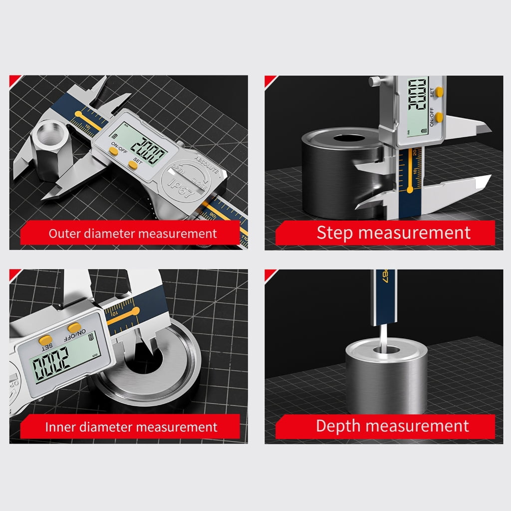 Vernier Caliper Digital Display Caliper Student Vernier Rulers 150mm Measuring