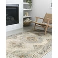 thumbnail image 5 of Loloi Isadora Oriental Oatmeal / Silver Area Rug, 5 of 5