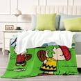 thumbnail image 4 of Los Todos Estrellas de Charlie Brown anti-pilling, suave, ligera, esponjosa y acogedora de lujo para hogar y cocina – Perfecta para niños y adultos,120X150cm, 4 of 6