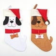 thumbnail image 3 of Vorkoi Dog Christmas Stocking, Xmas Pet Hanging Stockings and Plush Doggie Kitty Embroidered for Pets Gifts Bag Personalized Cuff Lovely Home Holiday Decoration, 3 of 7