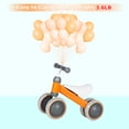 thumbnail image 3 of Balance Bike for 12-24 Months Toddler Toy Bike, Orange, 3 of 6