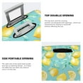 thumbnail image 3 of Yiaed Yellow Lemon Print Travel Luggage Cover Suitcase Protector Fits 18-32 Inch Luggage Wheel Covers Patterned Elastic Luggage Anti-scratch（No luggage）-Large, 3 of 5