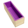 thumbnail image 1 of AMLESO Rectangle Silicone Soap Candle Loaf Mold Toast Making Baking Mould B, 1 of 6