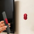 thumbnail image 5 of 1 Pack Magnetic Remote Control Holder Wall Mount, Upgraded No Drill Self-Adhesive TV Remote Organizer, Universal Silicone Remote Control Storage for TV, Fan, AC, Media & RV Accessories,Red, 5 of 8