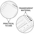 thumbnail image 5 of Raindrops Transparent Film Ruler with Crack Monitoring and Scratch Comparison Features for Engineering Use, 5 of 7