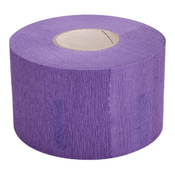 1 rollo de tiras elásticas desechables para el cuello, para cortar el pelo, suministros de peluquería, tiras de papel para envolver el cabello, papel para envolver el cuello, accesorios de peluquería