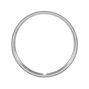 United Pacific A6224-4 Stainless Steel 14-inch Ribbed Beauty Trim Ring, Highly Polished, Ribbed Style, Beauty Rim Trim - ONE 14-inch Trim Rim