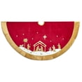 thumbnail image 1 of Kurt S. Adler TS0233 Jupe Religieuse Rouge et Or 48 Po., 1 of 4