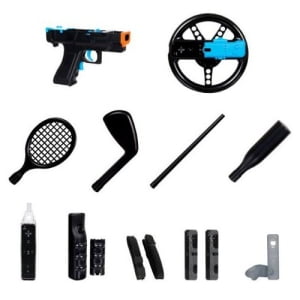 DreamGear DGWII3123M Players Plus 15-In-1 Kit