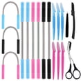 thumbnail image 1 of 18PCS Facial Hair Remover Kit Creative Eyebrow Hair Remover Face Hair Remover, 1 of 10