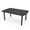 Asian Night w/Matte Black Base no Electric, variant on 6Ft Powered Arc Rectangle Conference Room Table With Post Legs