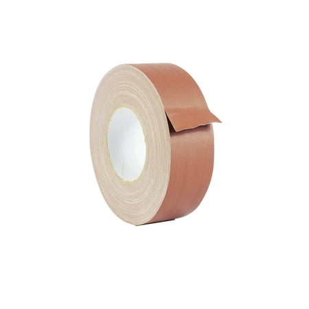 WOD CGT-80 Gaffer Tape Brown Low Gloss Finish Film - 1/2 inch X 60 yds. - Residue Free, Non Reflective Gaffer, Better than Duct Tape (Available in Multiple (Best Way To Remove Duct Tape Residue From Car)