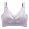 thumbnail image 4 of Full Coverage Seamless T Shirt Bra with Side Support Wide Band Lift and Smoothing Shape for Daily Wear, 4 of 4