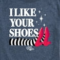 thumbnail image 3 of The Wizard of Oz - I Like Your Shoes Ruby Slippers - Men's Short Sleeve Graphic T-Shirt, 3 of 5
