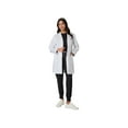 thumbnail image 2 of Hanes Womens Scrubs Button-Front Scrub Lab Coat, 5 Pockets, Sizes XS-2XL, 2 of 7