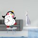 thumbnail image 2 of Reloj de pared,Reloj de pared silencioso y decorativo que no hace tictac,Figura de escritorio,Estatua de niña linda de escritorio,adorno nórdico moderno,Figura de niña para, 2 of 8