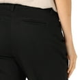 thumbnail image 2 of Petite Lee Relaxed Fit Straight Leg Twill Pants Black, 2 of 6