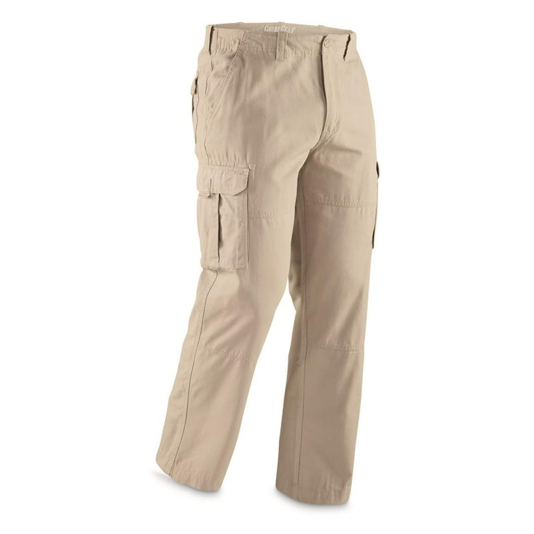 Guide Gear Cargo Pants for Men with Pockets Cotton, Tactical Work Hiking  Military Pants 