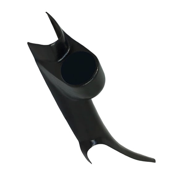 GlowShift | Black Single Pillar Gauge Pod for 2000-2006 Chevrolet Silverado 1500, 2500HD & 3500HD 6.6 Duramax LB7, LLY, LBZ, LMM