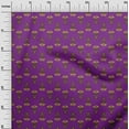 thumbnail image 2 of oneOone Organic Cotton Voile Fabric Leaves & Floral Block Print Fabric BTY 42 Inch Wide, 2 of 4