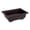 C, variant on 1-Piece 6.5-Inch Rectangular Plastic Bonsai Training Pot with Detachable Saucer, Faux Clay Succulent Planter with Drainage for Window Sill, Dark Brown