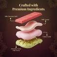 thumbnail image 3 of ChocCart Dubai Chocolate Bar – Premium Pistachio & Cotton Candy Filling, Viral Knafeh Style Luxury Gift Box, 3.35 oz(1 Pack), 3 of 5
