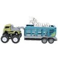 thumbnail image 1 of Weiweiguan 1 Set Inertial Car Toy Trailer Animal Toy Large Truck Counter Car Model, 1 of 6
