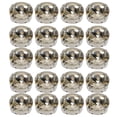 thumbnail image 2 of 20Pcs Bricolage Griffe Diamants Robe de Mariée Rétro Mode Artisanat Verre Vêtements Décorations17mm Lumière Marron Rond Verre Griffe Diamant, 2 of 14