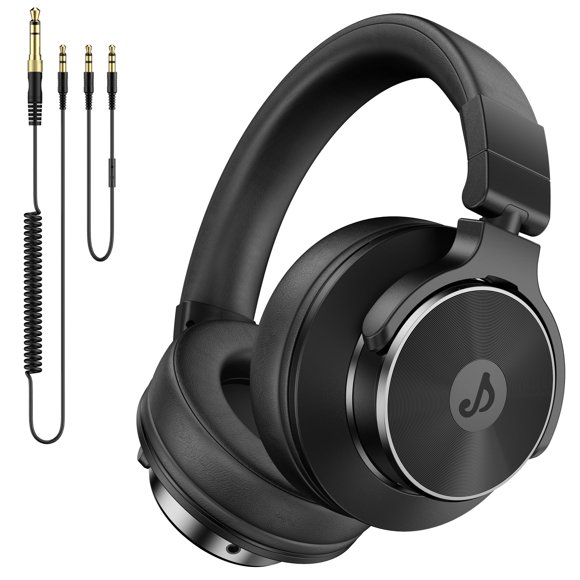 Auriculares Rumoon con cable para colocar sobre las orejas, monitor de estudio, mezcla y DJ