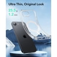 thumbnail image 3 of Funda de teléfono ESR para iPhone 16e transparente con compatibilidad con MagSafe, 3 of 7