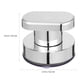 thumbnail image 2 of FOMIYES 4Ud Tirador De Puerta Con Ventosa Plástica Plata Reutilizable Para Cocina Y, 2 of 7
