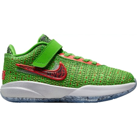 Little Kid s Nike Lebron XX Green Apple/Reflect Silver (DQ8649 300) - 2.5