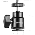 thumbnail image 3 of SmallRig 1/4" Camera Hot Shoe Mount with Additional 1/4" Screw (2pcs Pack) - 2059, 3 of 5