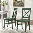 thumbnail image 5 of Simple Living  Albury Dining Chairs (Set of 2) Dining Chairs Green Painted Wood Farmhouse,Modern & Contemporary,Nautical & Coastal, 5 of 8