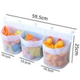 thumbnail image 3 of Bath Toy Organizer with 3 Pockets - Quick-Dry, Wall Bag Versatile Usage, 3 of 10