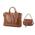 thumbnail image 2 of MKF Collection Yareli Women’s Vegan Leather Tote Bag by Mia K- Brown, 2 of 8