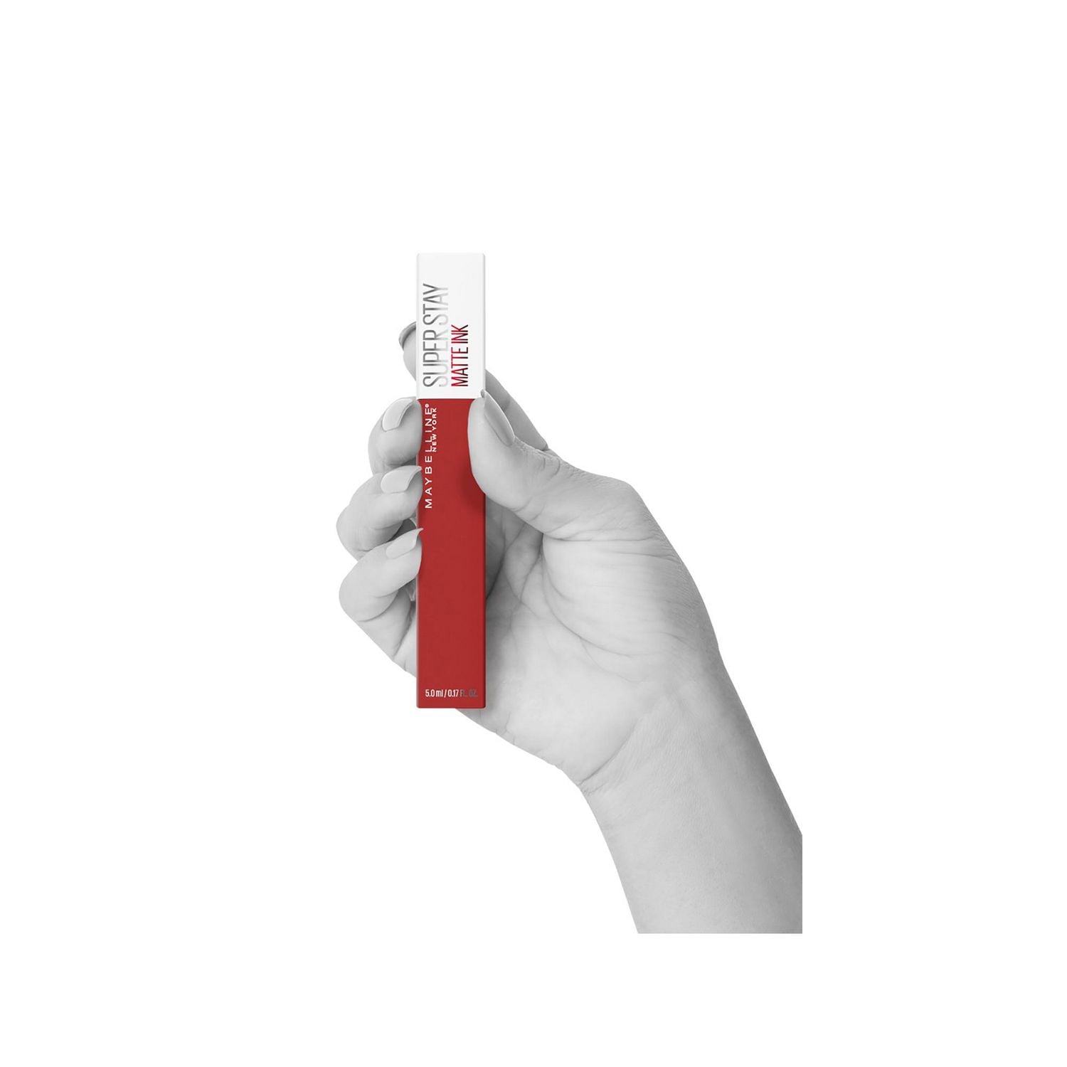Maybelline New York SuperStay Matte Ink Rouge à Lèvres Liquide, Longue Tenue, Couleur Intense à Haut Impact, hustler ,5 ml