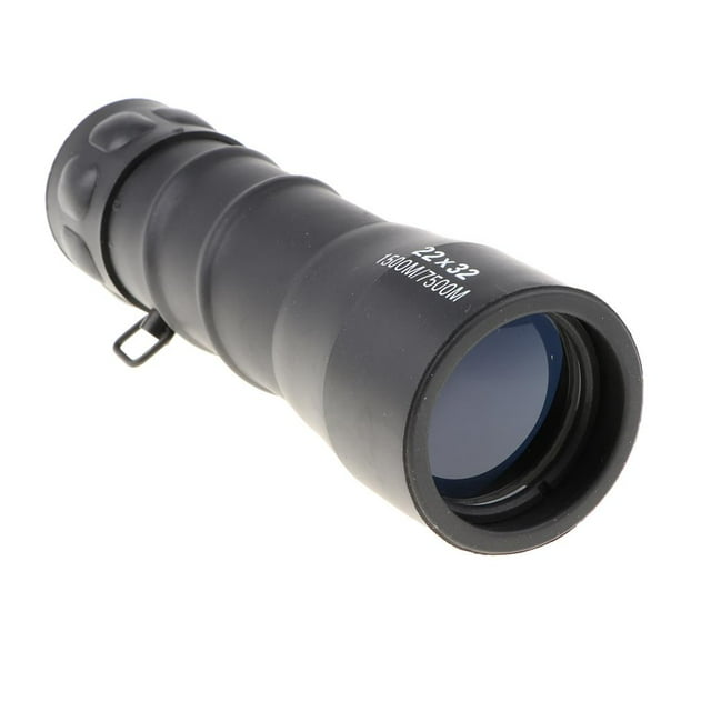 Telescopio Portátil De Plástico Perfecl Negro 22x32 Juguete para Niños