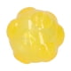 thumbnail image 2 of Juguete para masticar mascotas, bola chirriante, TPR, limpieza de dientes flotantes animosos para perros medianos y pequeños, amarillo, 2 of 5