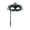 A003- Green, variant on Masquerade Mask for Women, Venetian Masquerade Masks 12 Inch Masquerade Mask with Stick, Mardi Gras Mask for Party Halloween Green, 1 Pack