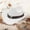 White, variant on Hauaitttt Western Cowboy Style Hat Jazz Bowler Hat Cow Head Decoration Ethnic Style Hat Cowboys Hat for Women Wool Hats for Men Xmas Hats for Adults Outback Hat Hat Holster Plain Cowboy Hats for Men