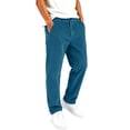 thumbnail image 2 of Edvintorg Boys' Pants Solid Color High Waisted Corduroy Trouser Fall Winter Stretch Casual Pant with Pocket Teen Clothes Size 5-16, 2 of 9