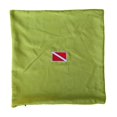 thumbnail image 1 of LOVIVER Housse de Coussin Décorative Motif Drapeau de Plongée Vert, 1 of 8