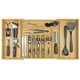 thumbnail image 1 of Organizador de cocina KitchenEdge Premium Silverware Bamboo, 1 of 6