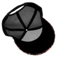 thumbnail image 6 of Zufioo Red Hot Chili 1 Print Mesh Baseball Cap, Adjustable Sport Travel Hat Accessory for Men and Women, 6 of 7